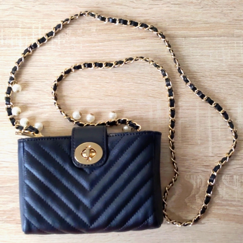 Aldo small black crossbody bag